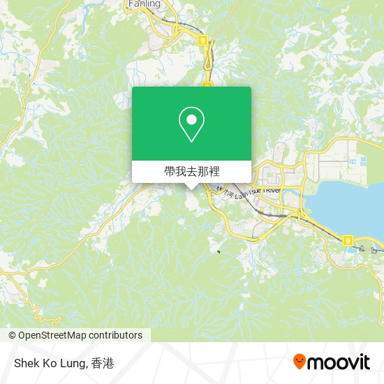 Shek Ko Lung地圖