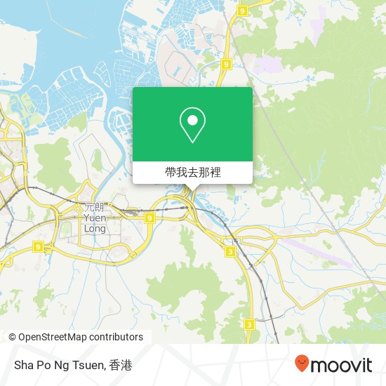 Sha Po Ng Tsuen地圖