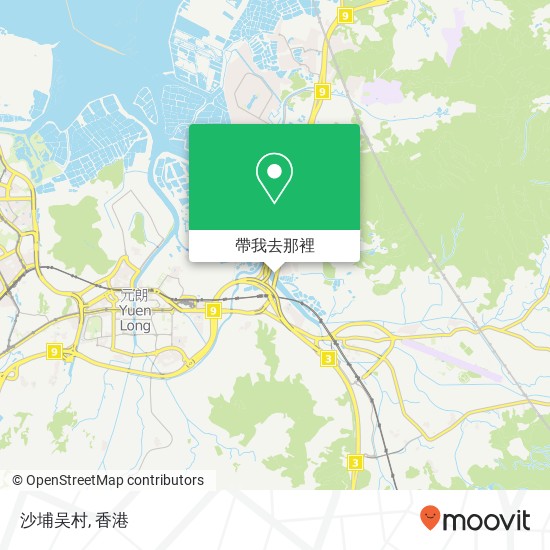 沙埔吴村地圖