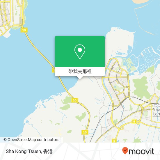 Sha Kong Tsuen地圖
