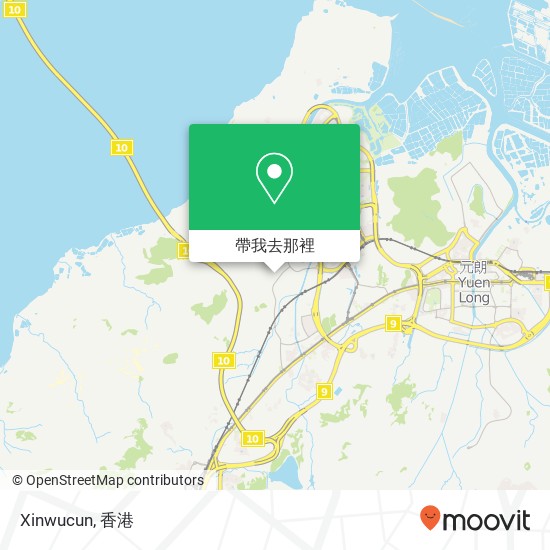 Xinwucun地圖