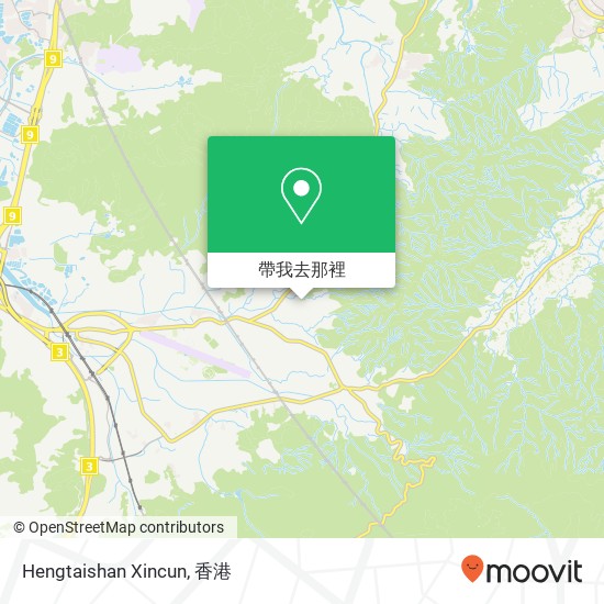 Hengtaishan Xincun地圖