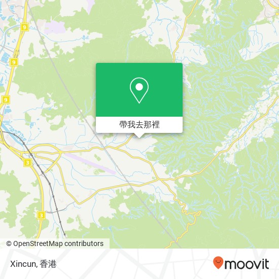 Xincun地圖