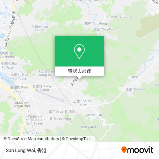 San Lung Wai地圖