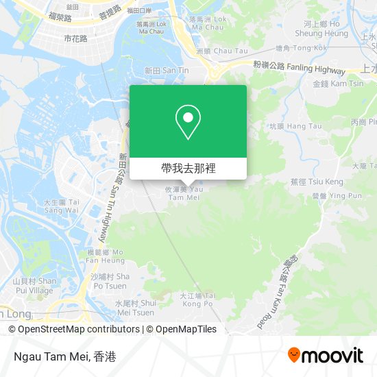 Ngau Tam Mei地圖