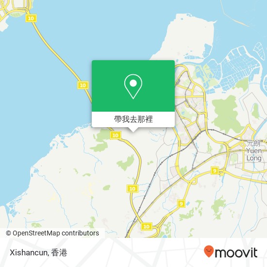 Xishancun地圖