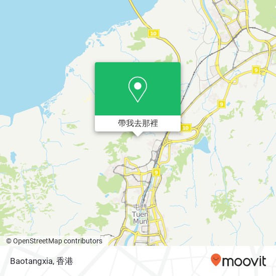 Baotangxia地圖