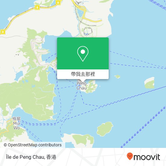 Île de Peng Chau地圖