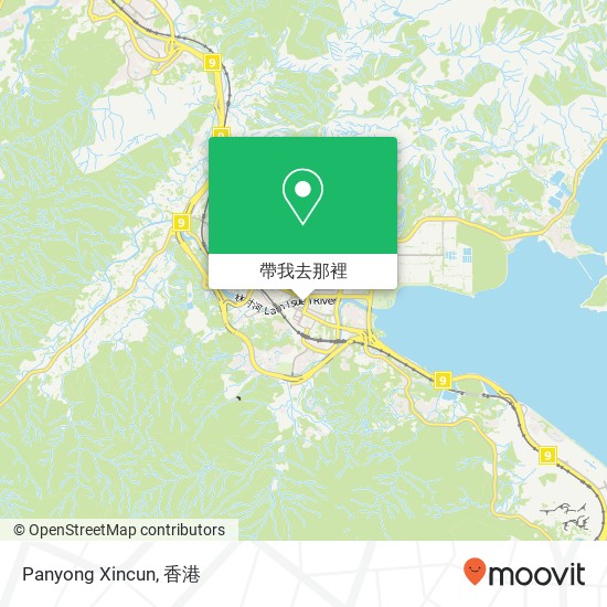Panyong Xincun地圖