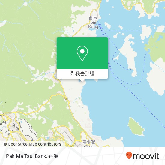 Pak Ma Tsui Bank地圖
