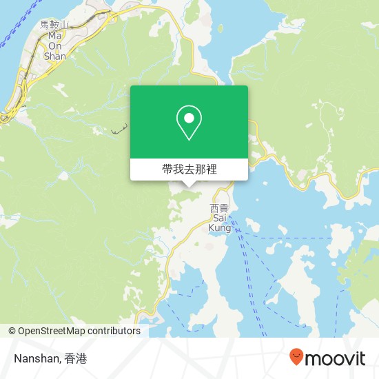 Nanshan地圖