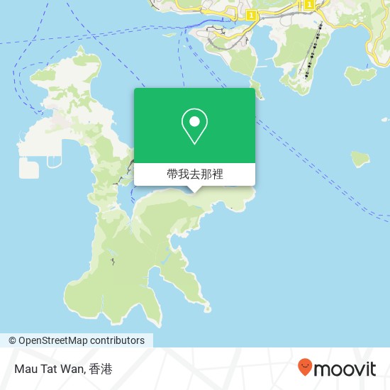 Mau Tat Wan地圖