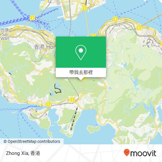 Zhong Xia地圖