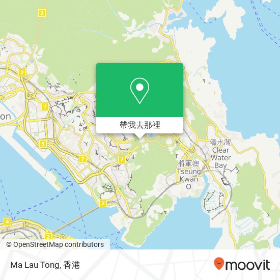 Ma Lau Tong地圖