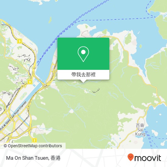 Ma On Shan Tsuen地圖