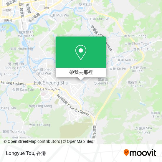 Longyue Tou地圖