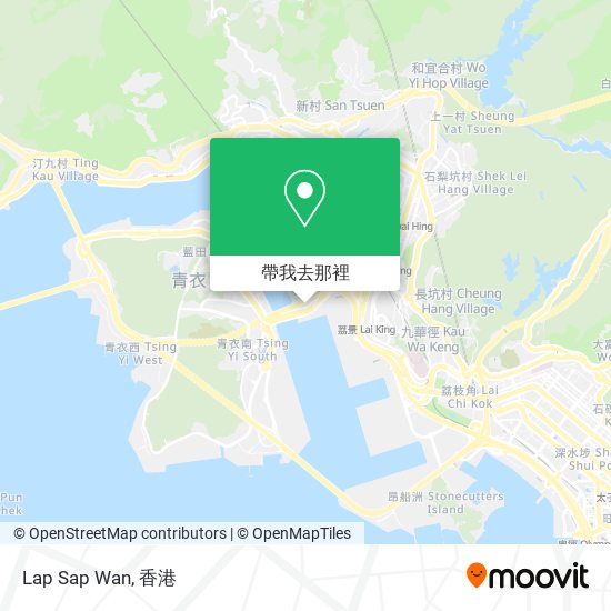 Lap Sap Wan地圖