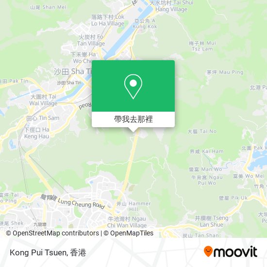 Kong Pui Tsuen地圖