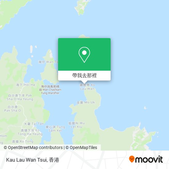 Kau Lau Wan Tsui地圖