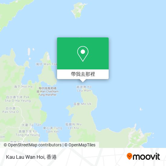 Kau Lau Wan Hoi地圖