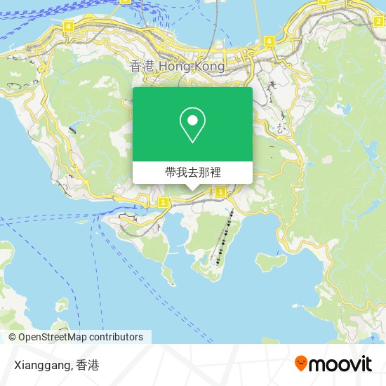 Xianggang地圖
