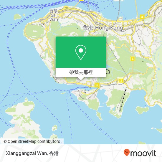 Xianggangzai Wan地圖