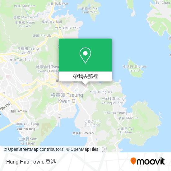 Hang Hau Town地圖