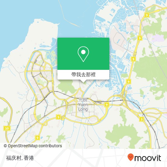 福庆村地圖