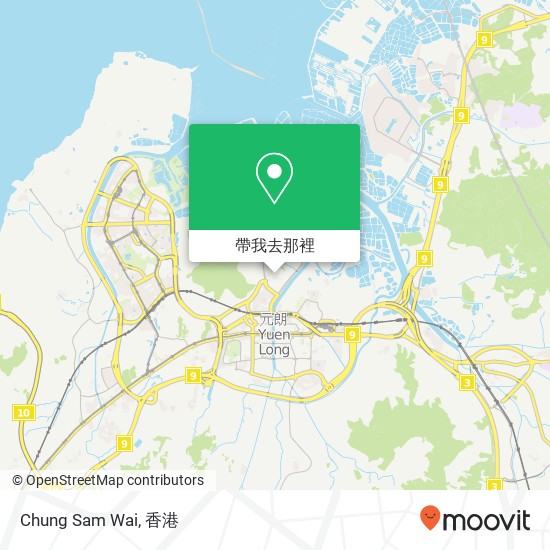 Chung Sam Wai地圖