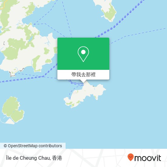 Île de Cheung Chau地圖