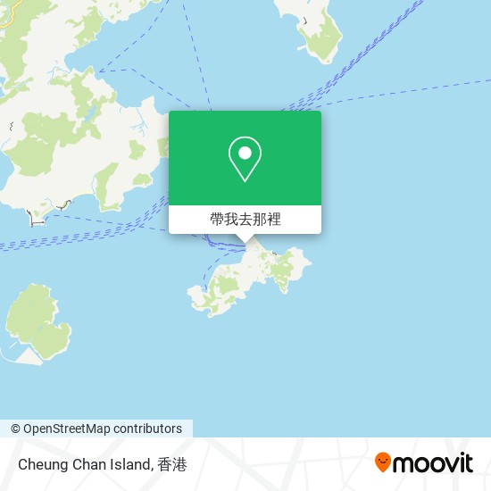 Cheung Chan Island地圖