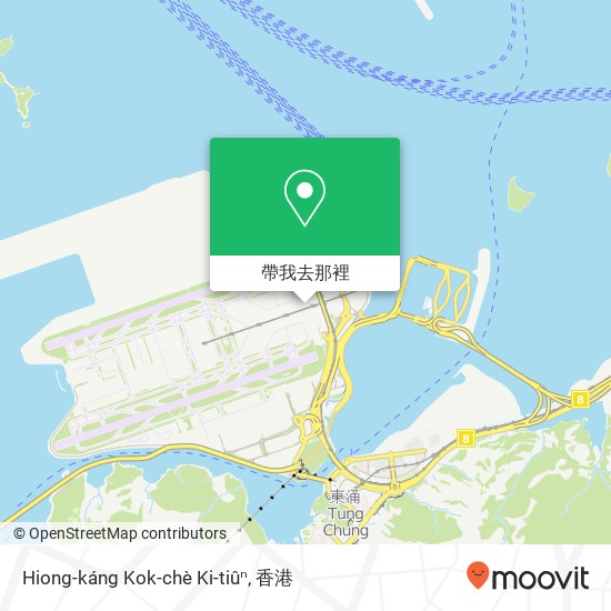 Hiong-káng Kok-chè Ki-tiûⁿ地圖
