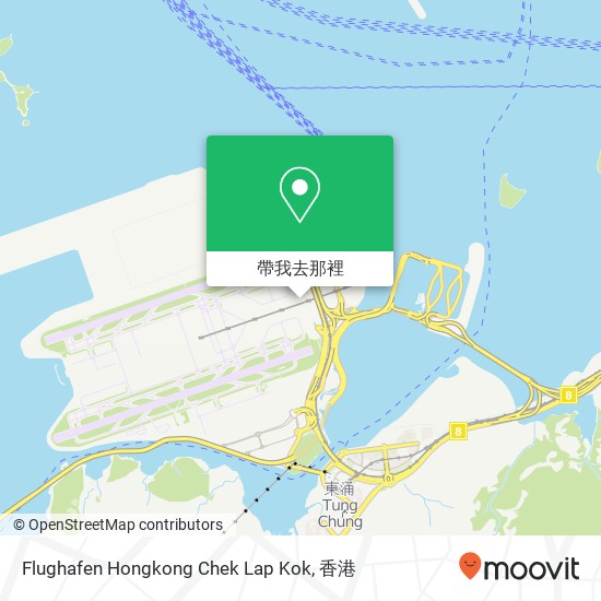 Flughafen Hongkong Chek Lap Kok地圖