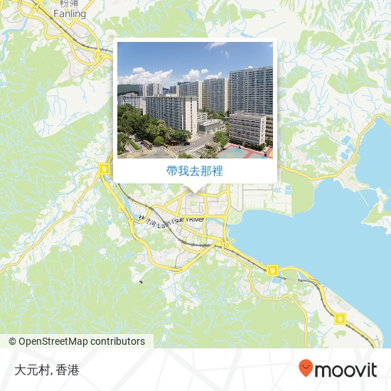 大元村地圖