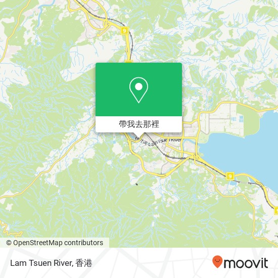 Lam Tsuen River地圖