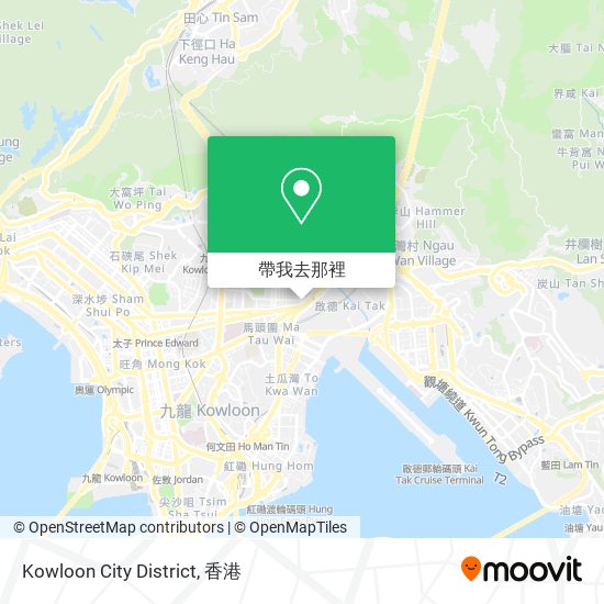 Kowloon City District地圖