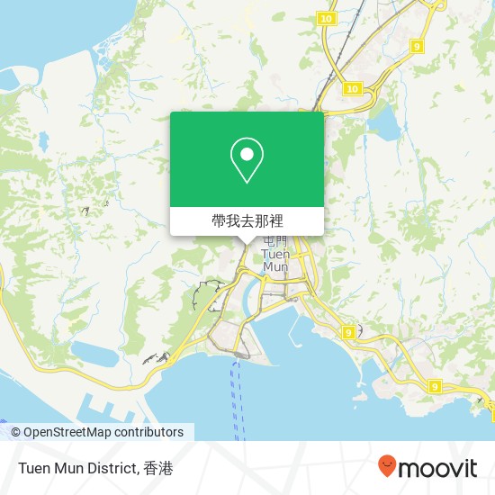 Tuen Mun District地圖
