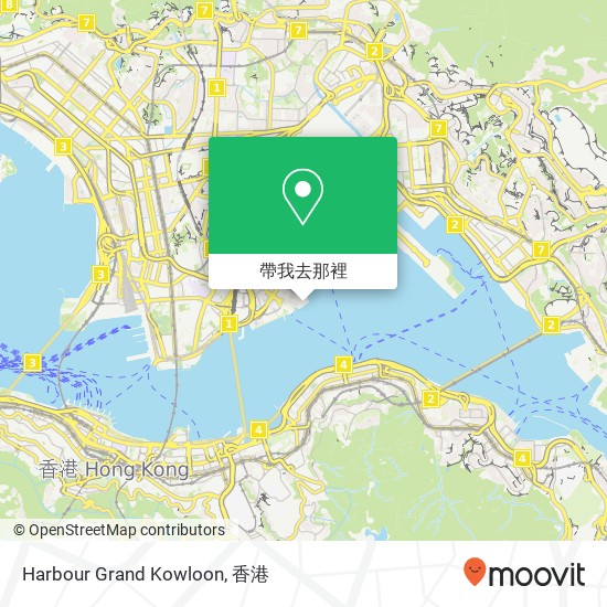 Harbour Grand Kowloon地圖
