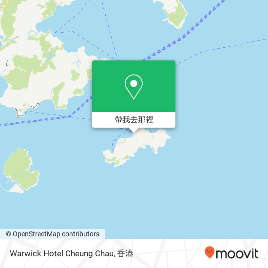 Warwick Hotel Cheung Chau地圖