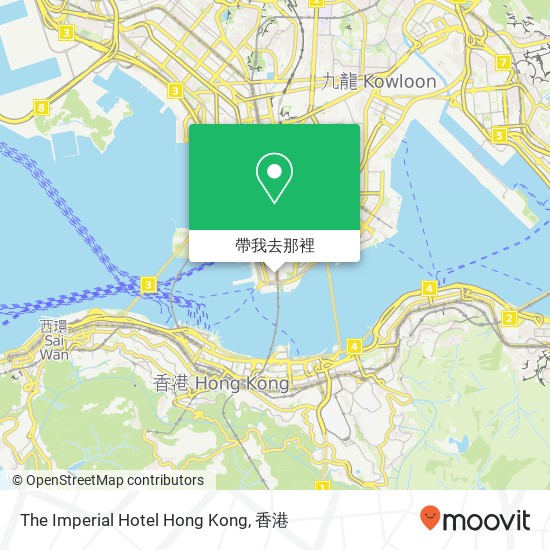 The Imperial Hotel Hong Kong地圖