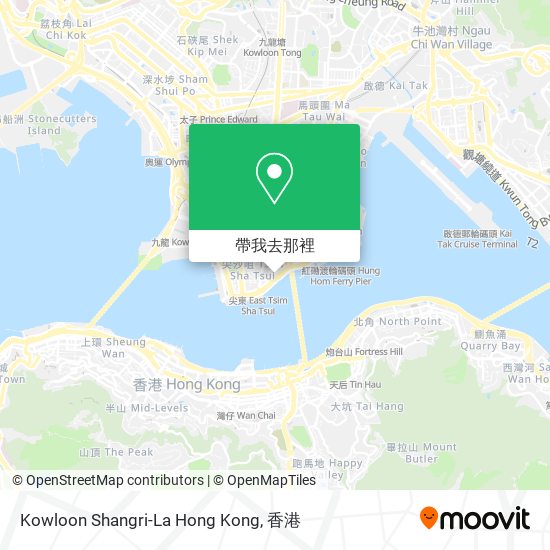 Kowloon Shangri-La Hong Kong地圖