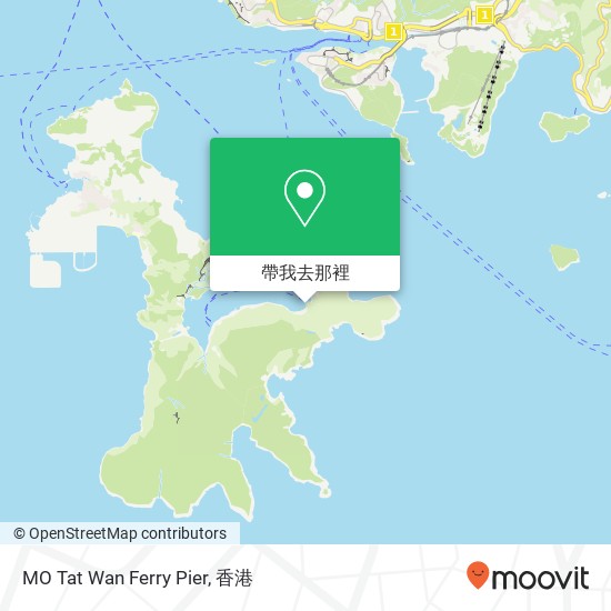 MO Tat Wan Ferry Pier地圖