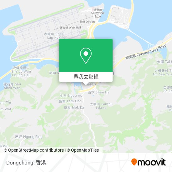 Dongchong地圖