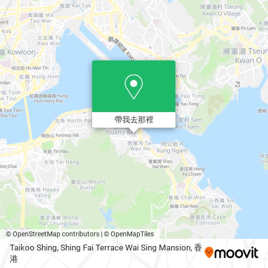 Taikoo Shing, Shing Fai Terrace Wai Sing Mansion地圖