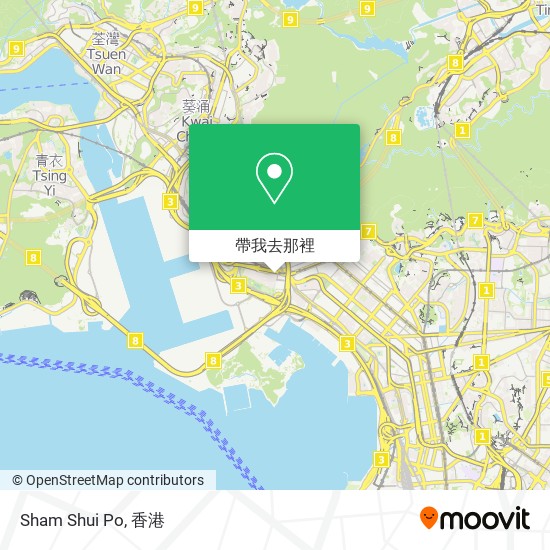 Sham Shui Po地圖