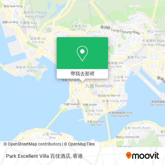 Park Excellent Villa 百佳酒店地圖