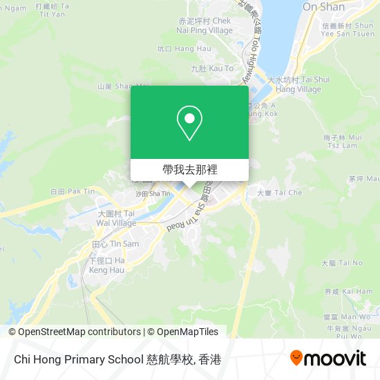 Chi Hong Primary School 慈航學校地圖