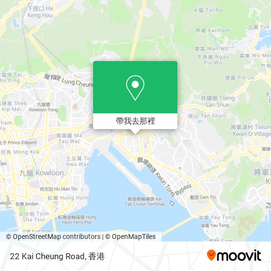 22 Kai Cheung Road地圖
