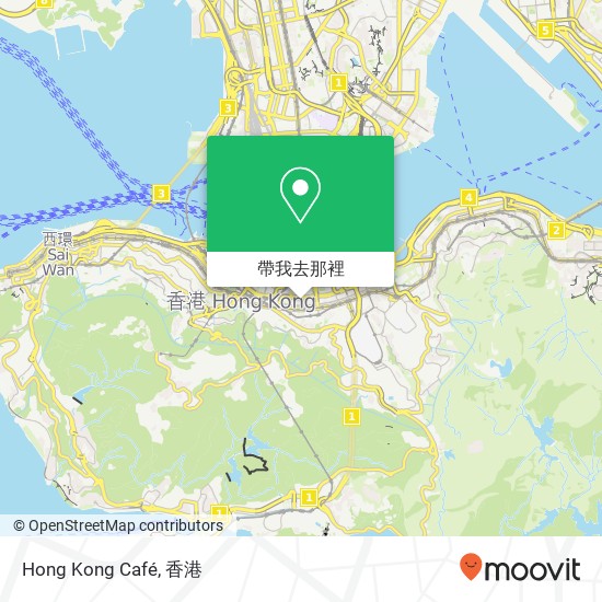 Hong Kong Café地圖