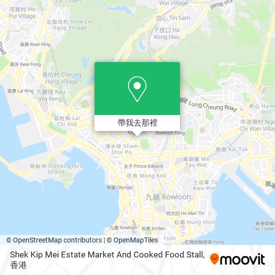 Shek Kip Mei Estate Market And Cooked Food Stall地圖